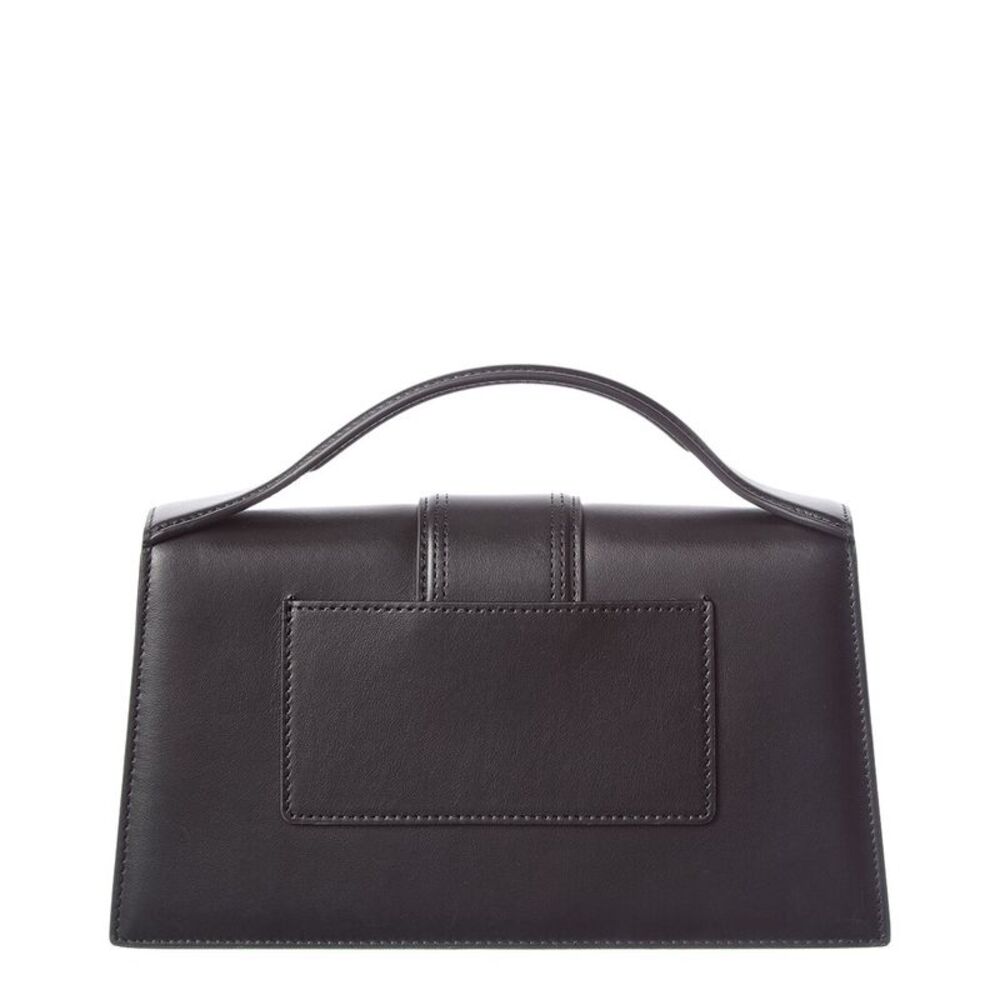 Jacquemus Le Grand Bambino Leather Shoulder Bag, Black - Picture 2 of 5